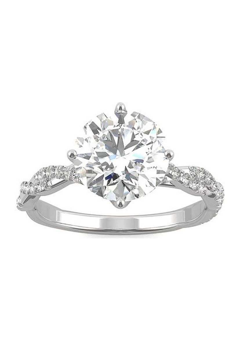 Charles & Colvard 2.3 ct. t.w. Lab Created Moissanite Engagement Ring