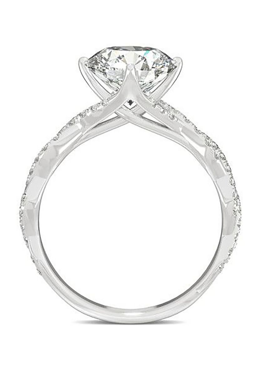 Charles & Colvard 2.3 ct. t.w. Lab Created Moissanite Engagement Ring