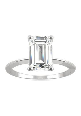 Charles & Colvard 2.52 Ct. T.w. Lab Created Moissanite Emerald Cut Solitaire Ring