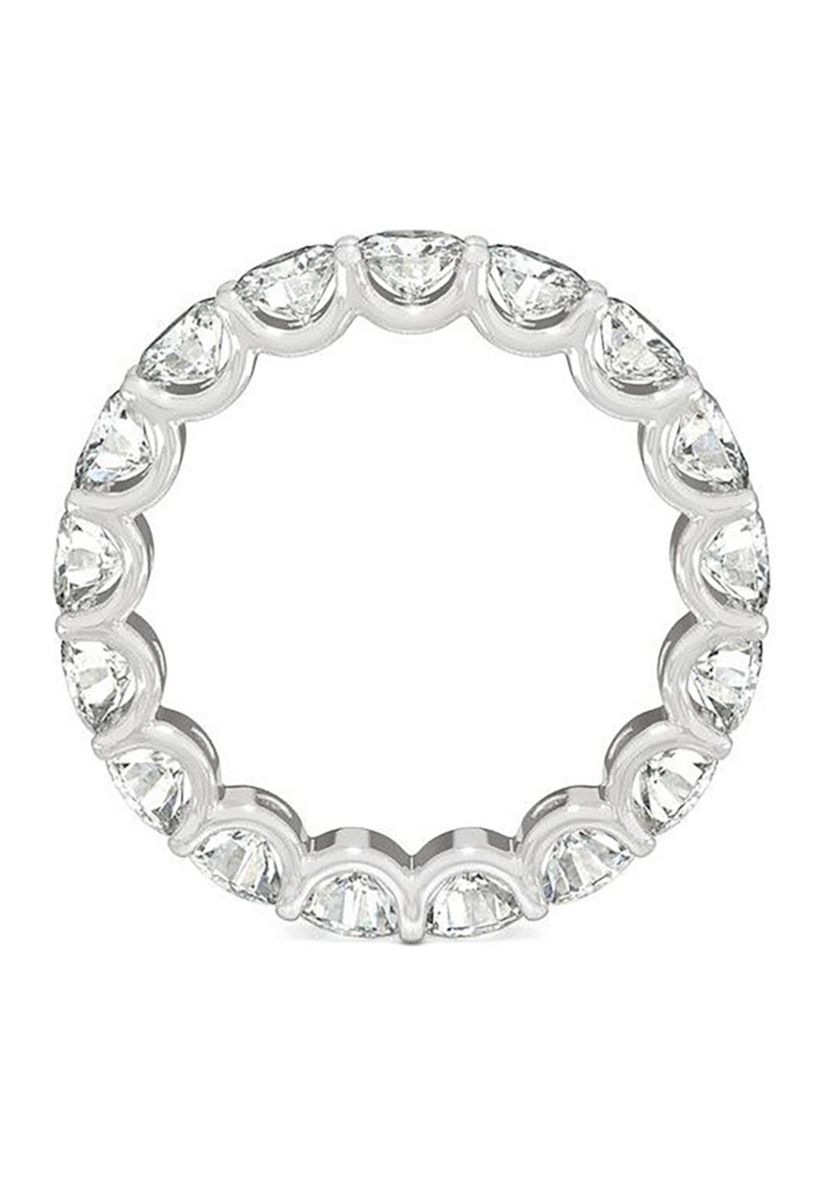 Charles & Colvard 3.91 ct. t.w. Lab Created Moissanite Round Eternity Band