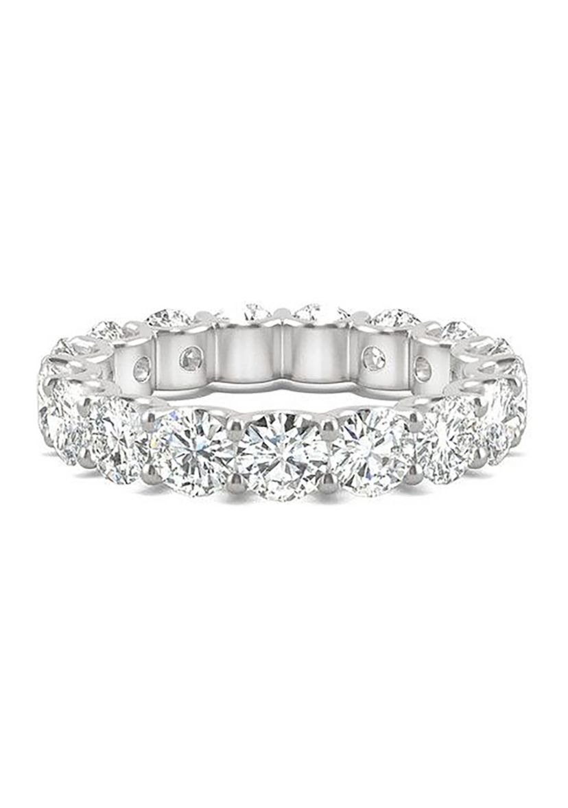 Charles & Colvard 3.91 ct. t.w. Lab Created Moissanite Round Eternity Band