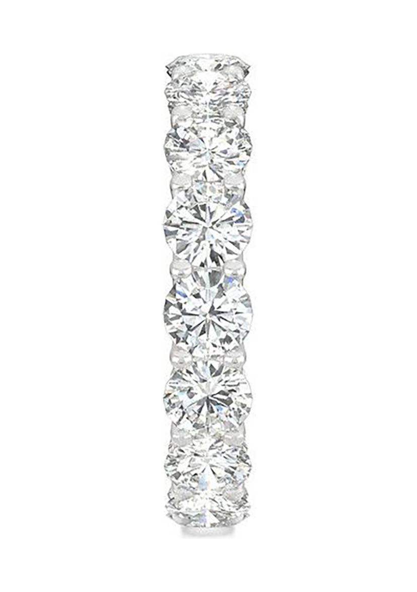 Charles & Colvard 3.91 ct. t.w. Lab Created Moissanite Round Eternity Band