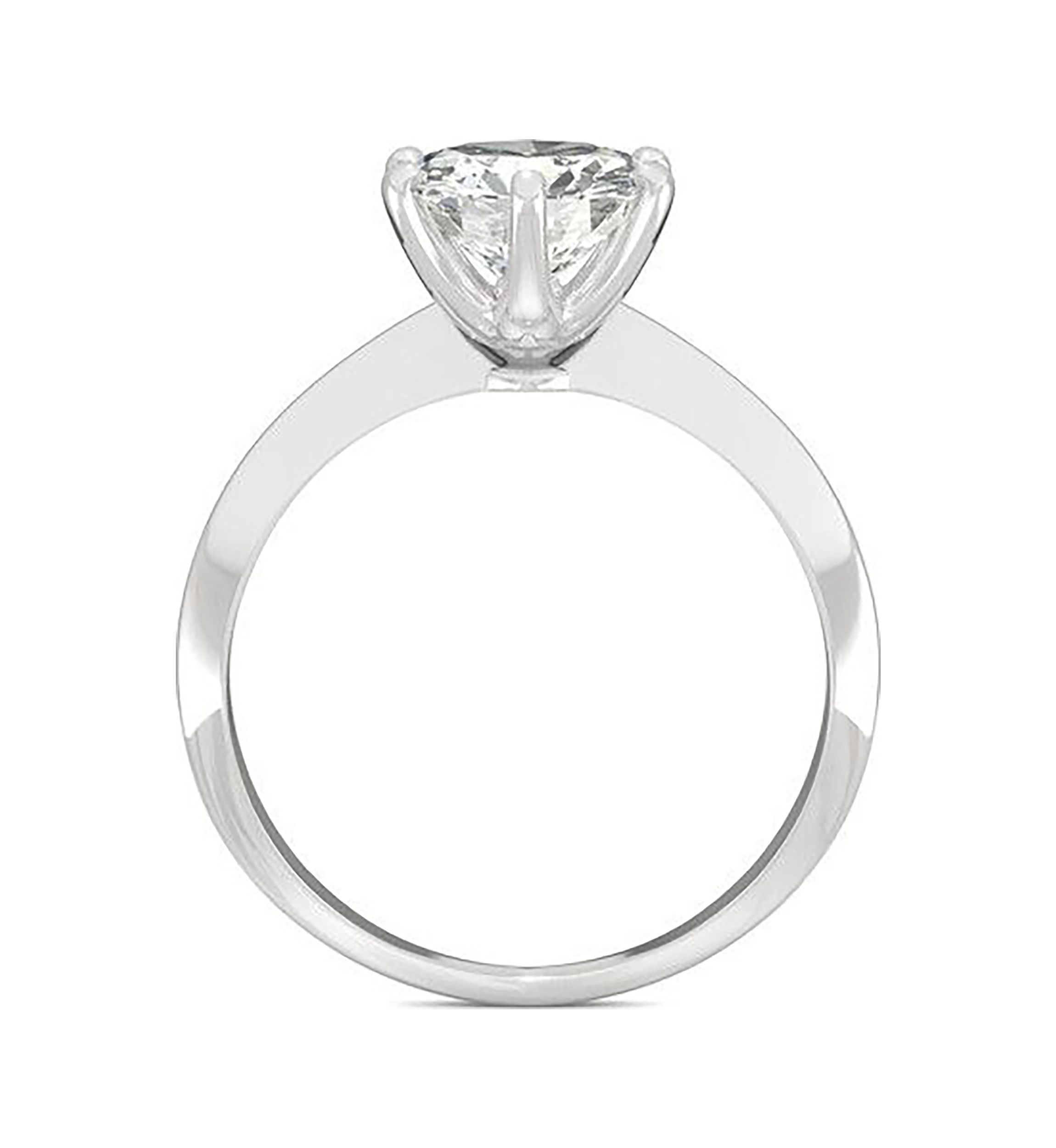 Charles & Colvard 1.9 ct. t.w. Lab Created Moissanite Round Solitaire Ring