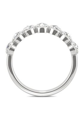 Charles & Colvard 0.42 ct. t.w. Lab Created Moissanite Rose Cut Anniversary Band