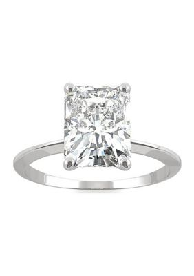 Charles & Colvard 2.7 Ct. T.w. Lab Created Moissanite Radiant Solitaire Ring