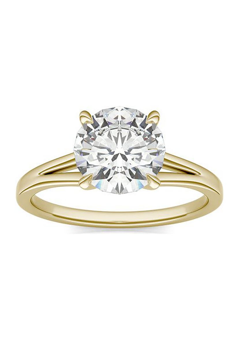Charles & Colvard 1.96 ct. t.w. Lab Created Moissanite Solitaire Ring in 14k Gold