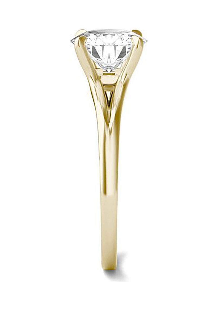Charles & Colvard 1.96 ct. t.w. Lab Created Moissanite Solitaire Ring in 14k Gold