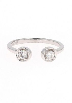 Lab Created Sterling Silver 0.26ct. tw. Moissanite Fashion Ring