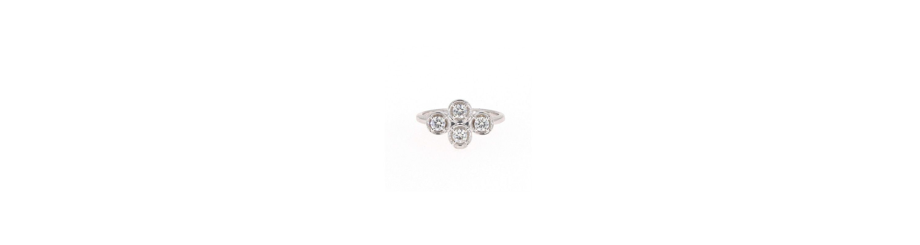 Lab Created Sterling Silver 0.52ct. tw. Moissanite Fashion Ring