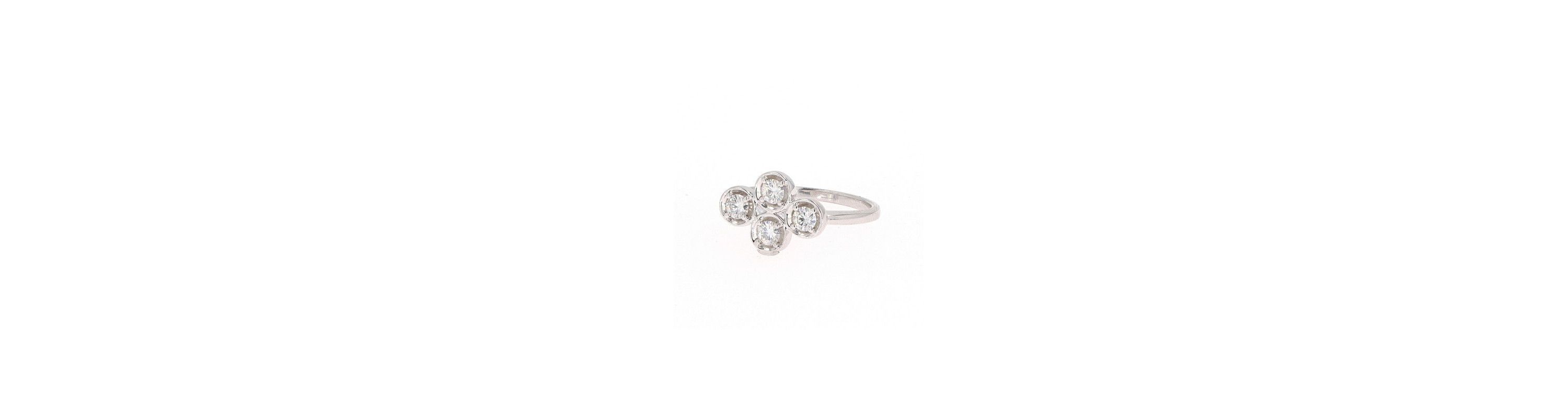 Lab Created Sterling Silver 0.52ct. tw. Moissanite Fashion Ring