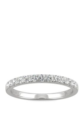 Charles & Colvard 1/3 Ct. T.w. Lab Created Moissanite Anniversary Band In 14K Gold