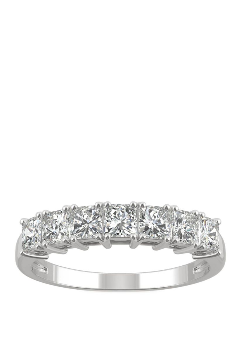 Lab Created Moissanite Anniversary Band