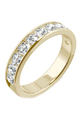 1.1 ct. t.w. Lab Created Moissanite Band 14K Yellow Gold