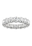 5 ct. t.w. Lab Created Moissanite Eternity Band in 14k White Gold