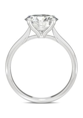 3/4 ct. t.w. Lab Created Moissanite Solitaire Engagement Ring 14k White Gold