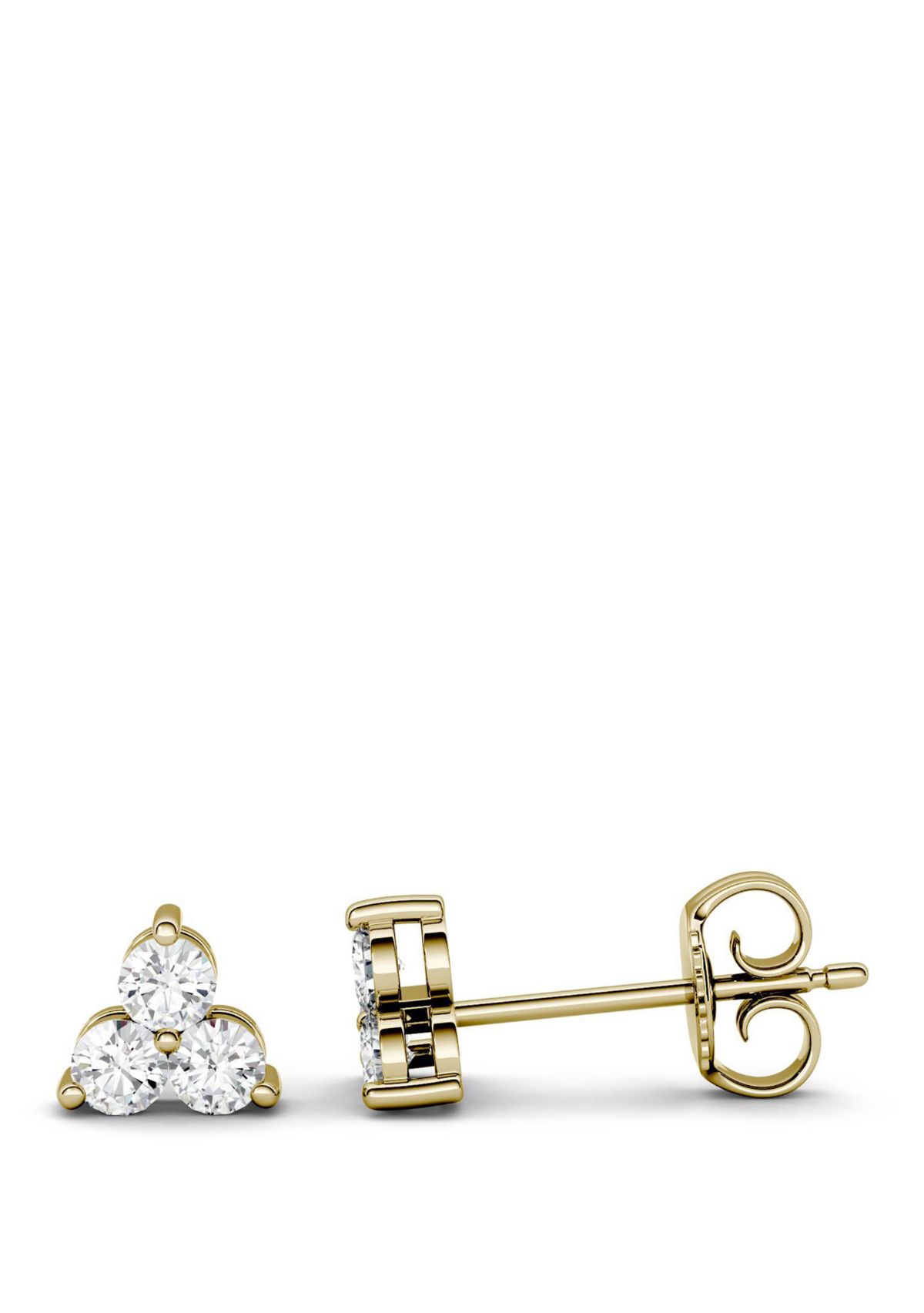 3/8 ct. t.w. Lab Created Moissanite Stud Earrings