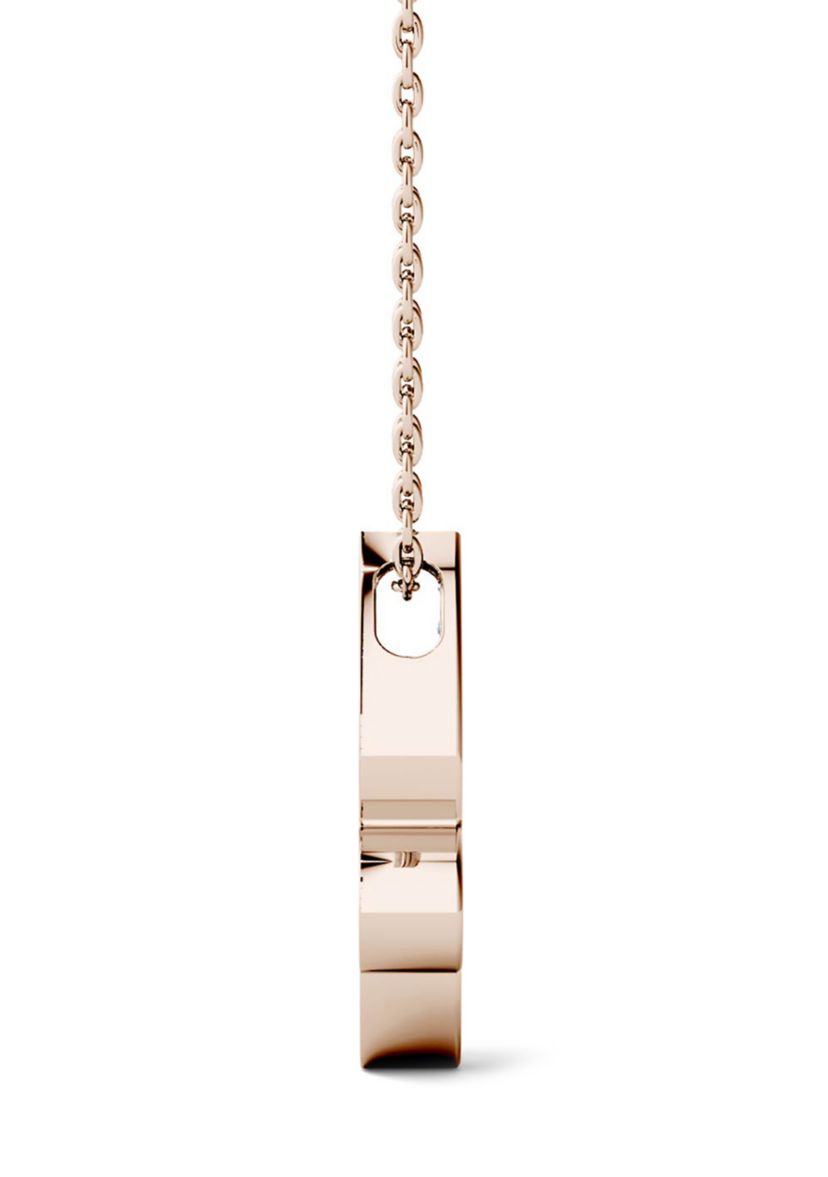 1/6 ct. t.w. Moissanite Butterfly Pendant in 14K Rose Gold