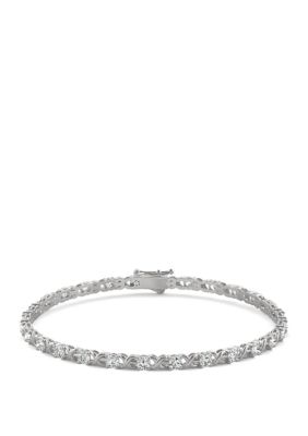 2.8 ct. t.w. Lab Created Moissanite Tennis Bracelet