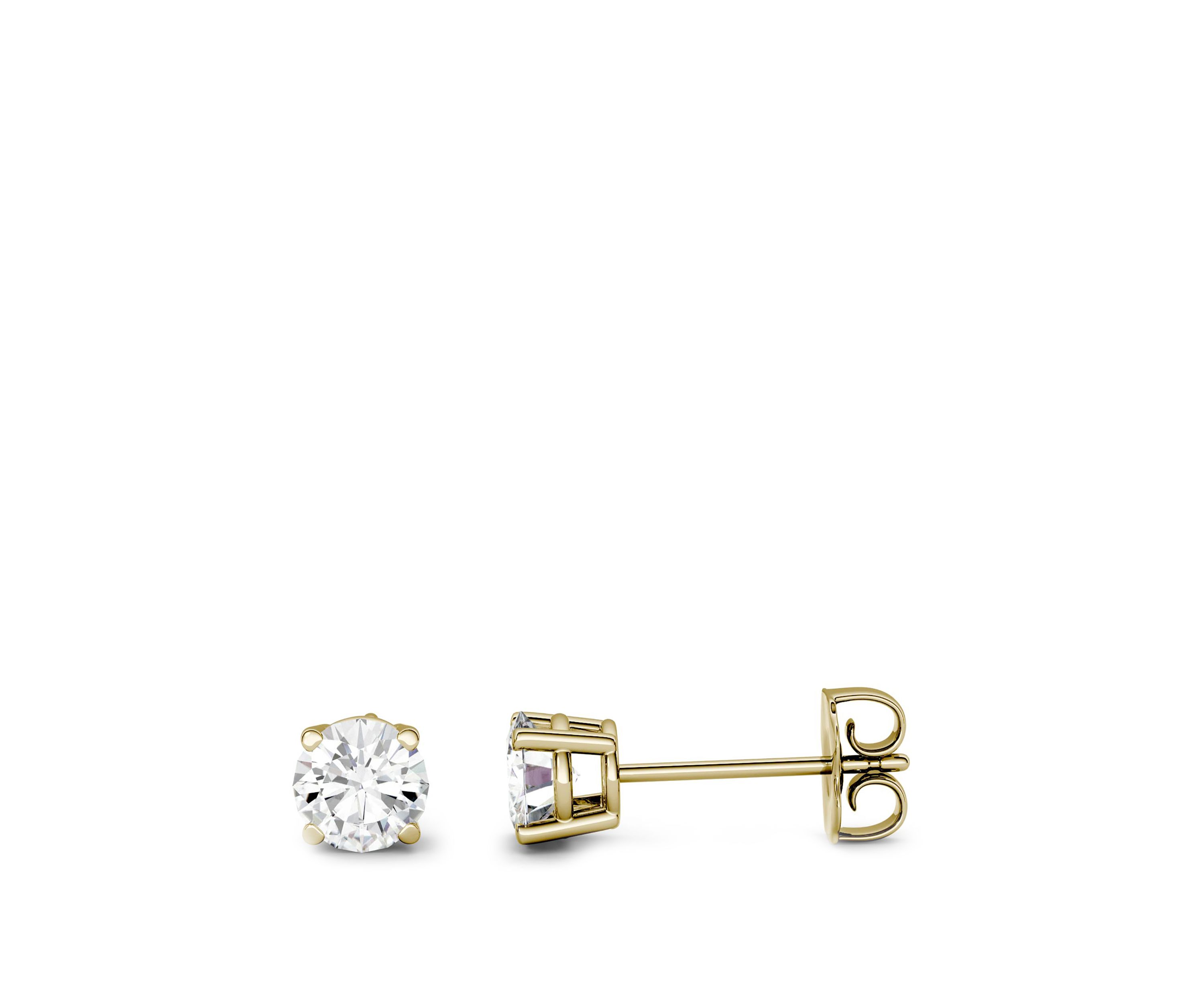 1/2 ct. t.w. Lab Created Moissanite Stud Earrings