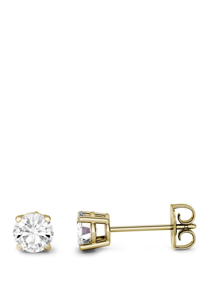 1/2 ct. t.w. Lab Created Moissanite Stud Earrings