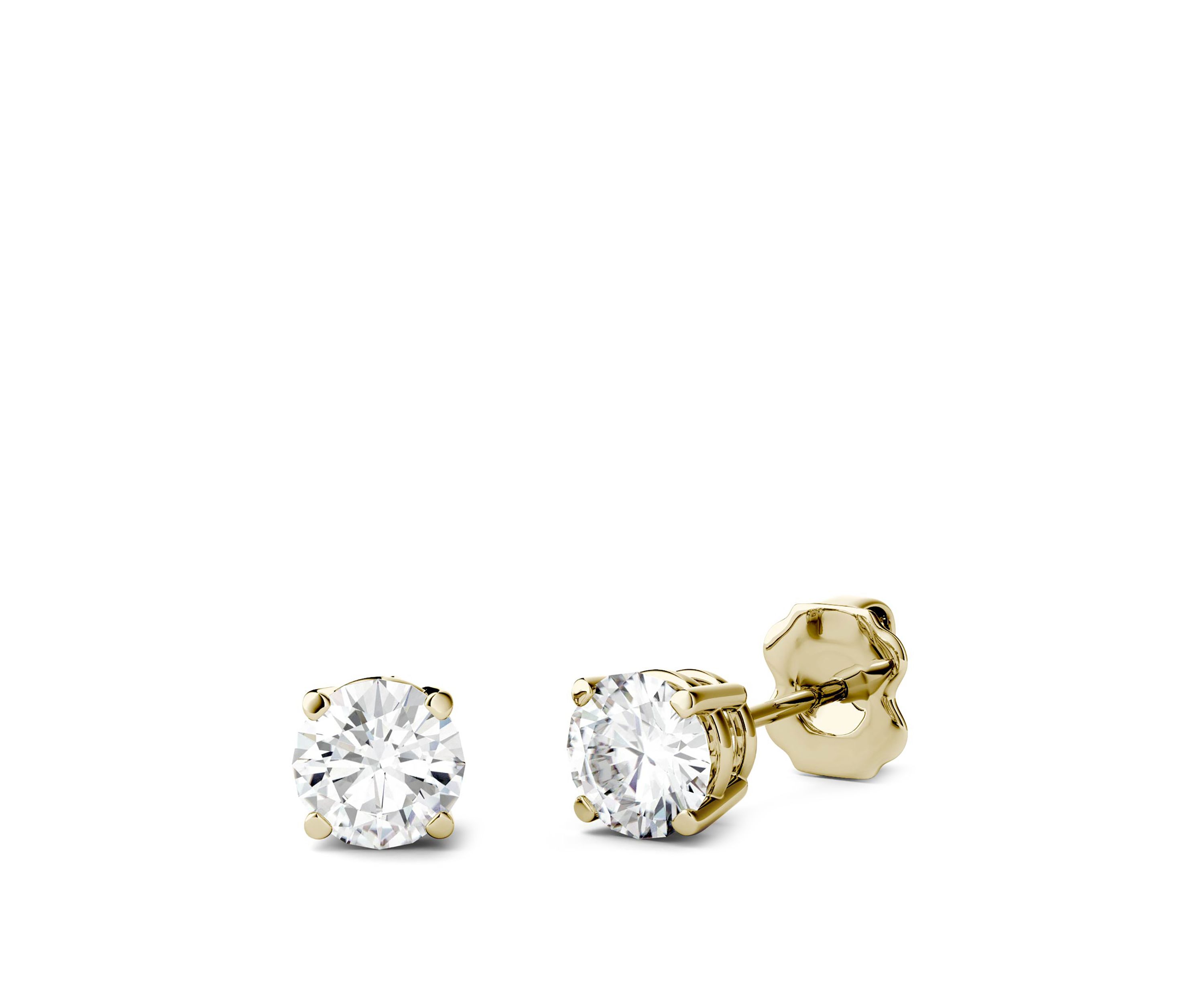 1/2 ct. t.w. Lab Created Moissanite Stud Earrings