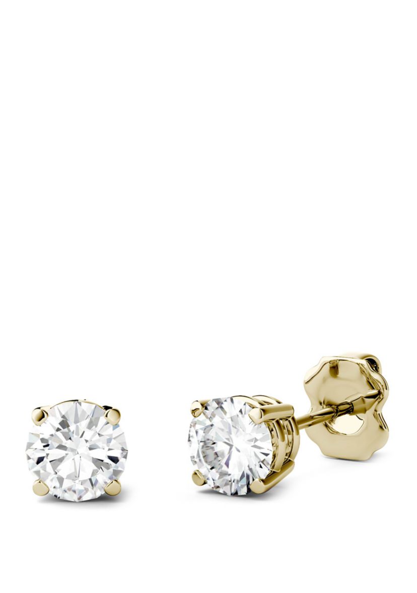 1/2 ct. t.w. Lab Created Moissanite Stud Earrings