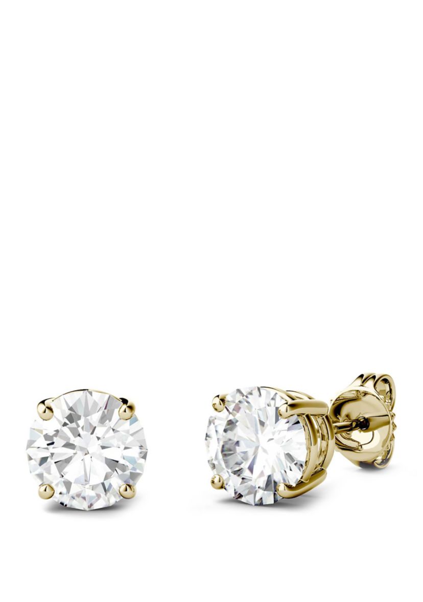 1 ct. t.w. Lab Created Moissanite Stud Earrings