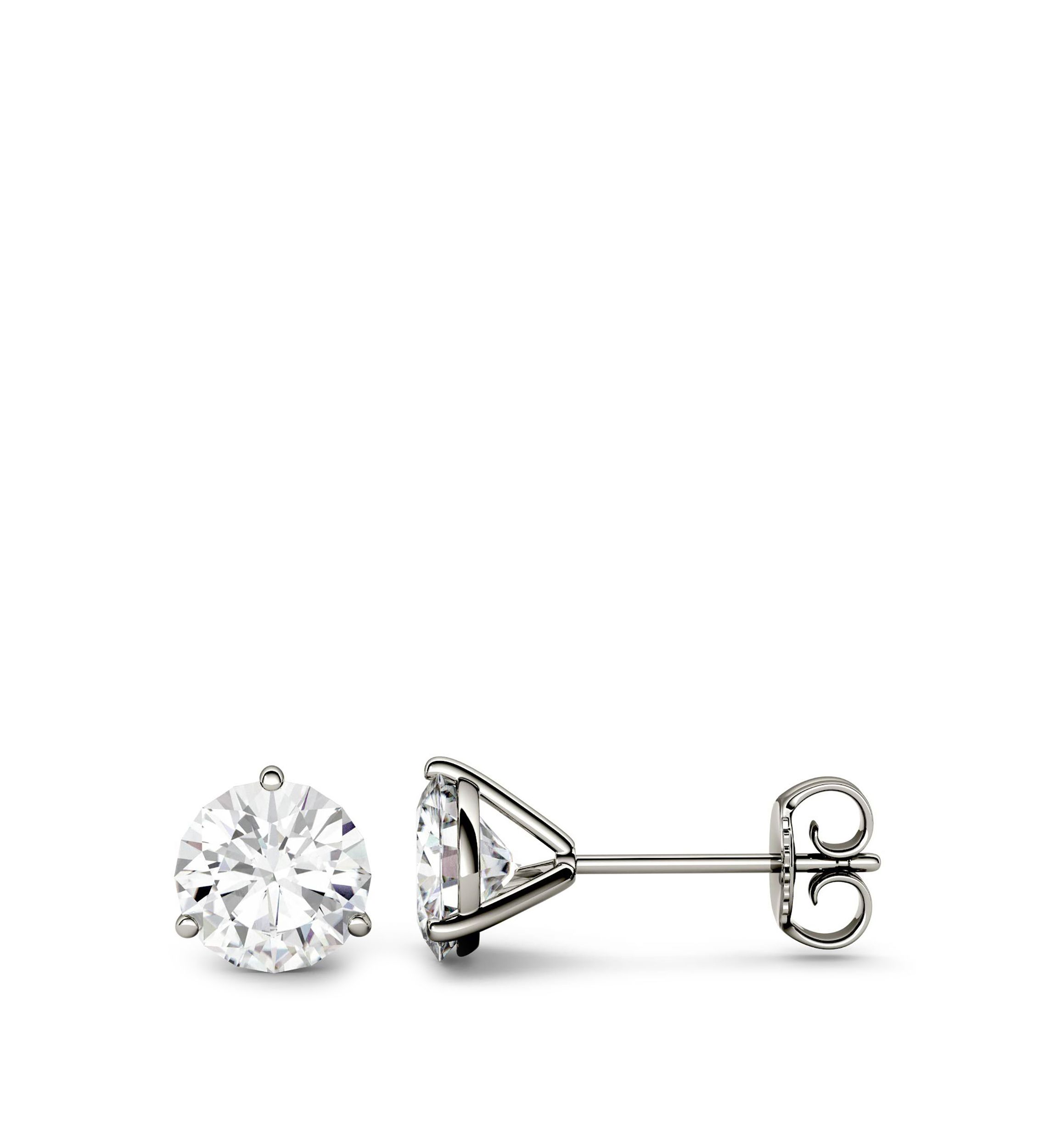 3 ct. t.w. Lab Created Moissanite Stud Earrings