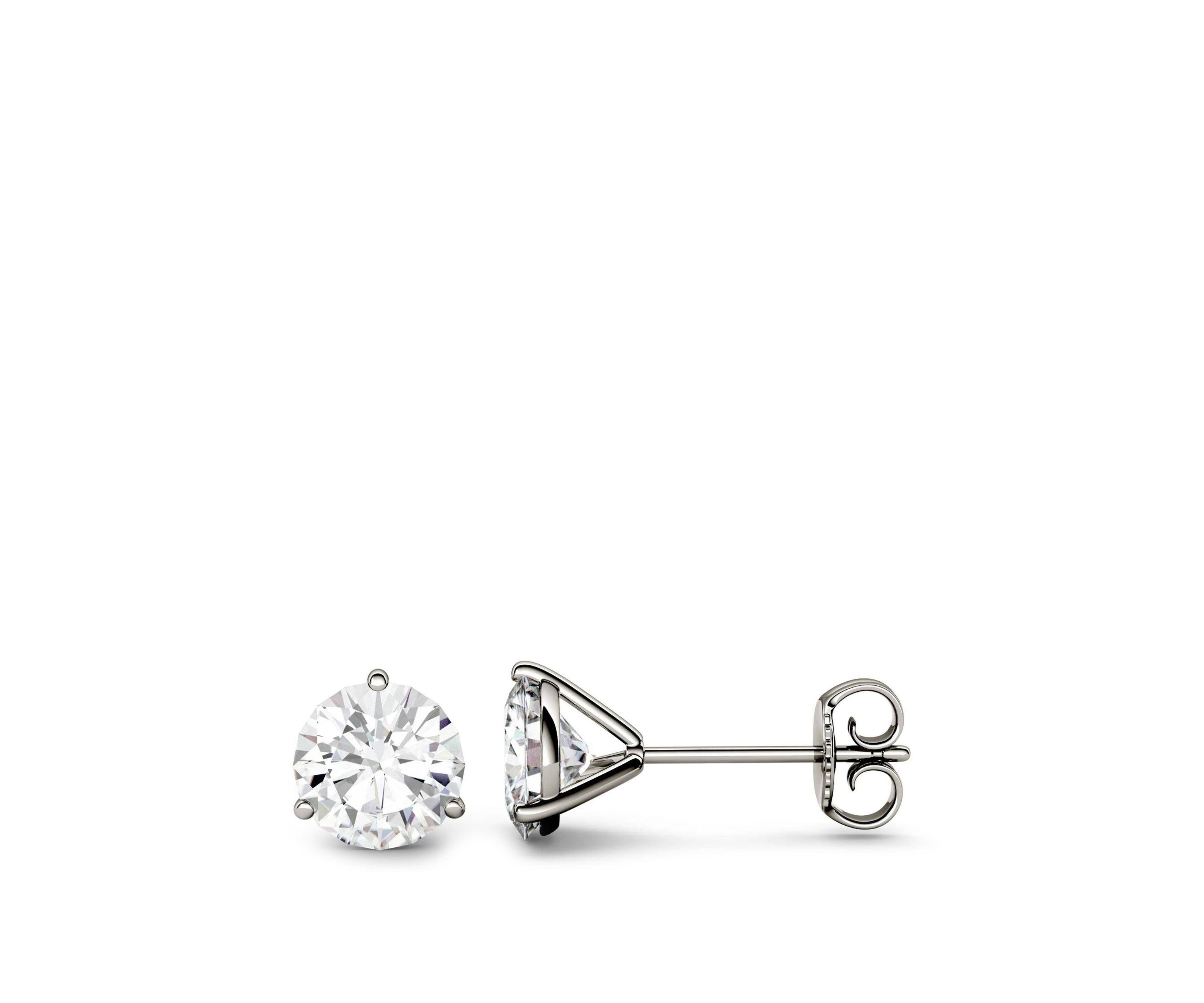 3 ct. t.w. Lab Created Moissanite Stud Earrings