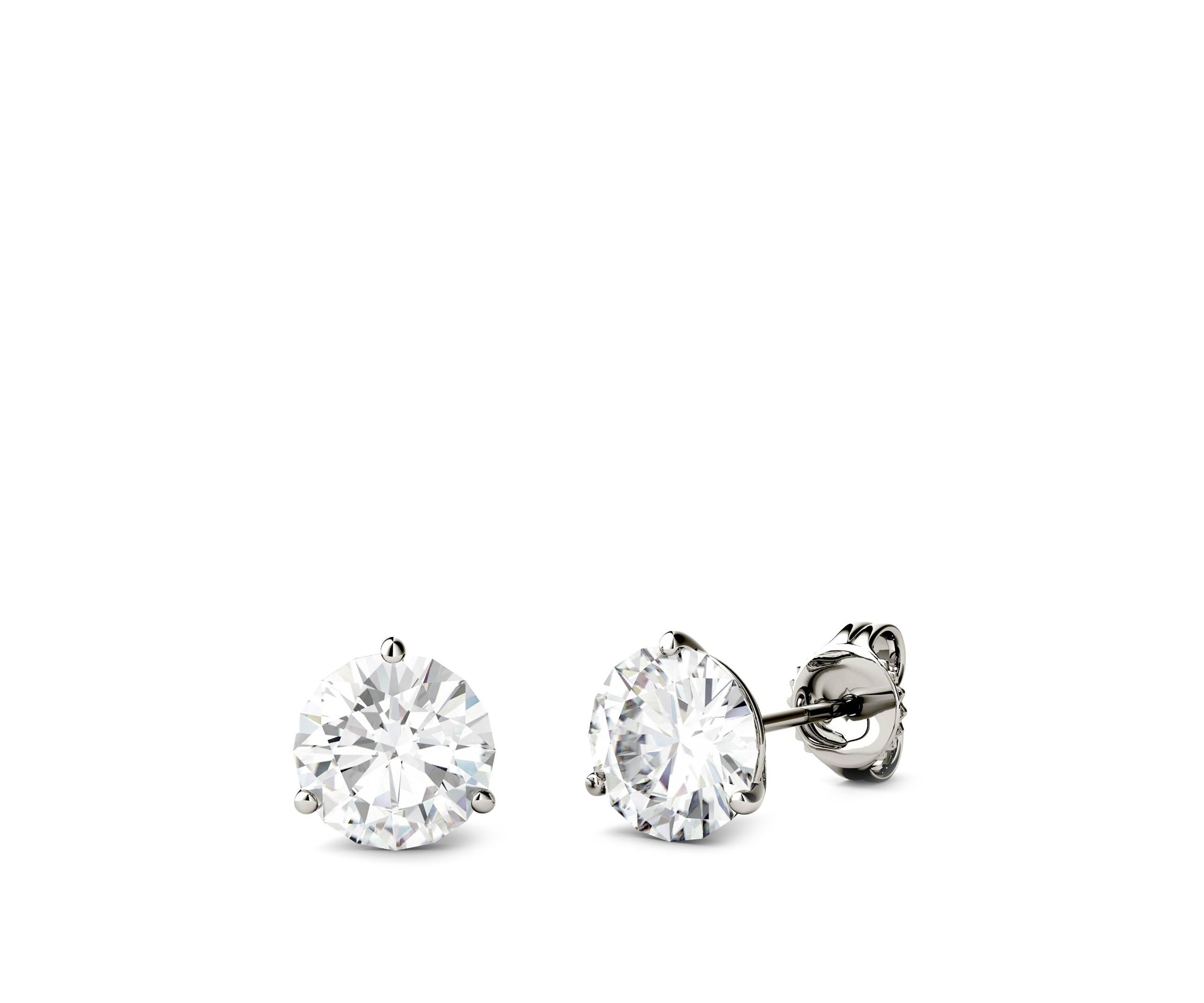 3 ct. t.w. Lab Created Moissanite Stud Earrings
