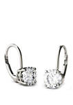 2 ct. t.w. Lab Created Moissanite Leverback Earrings