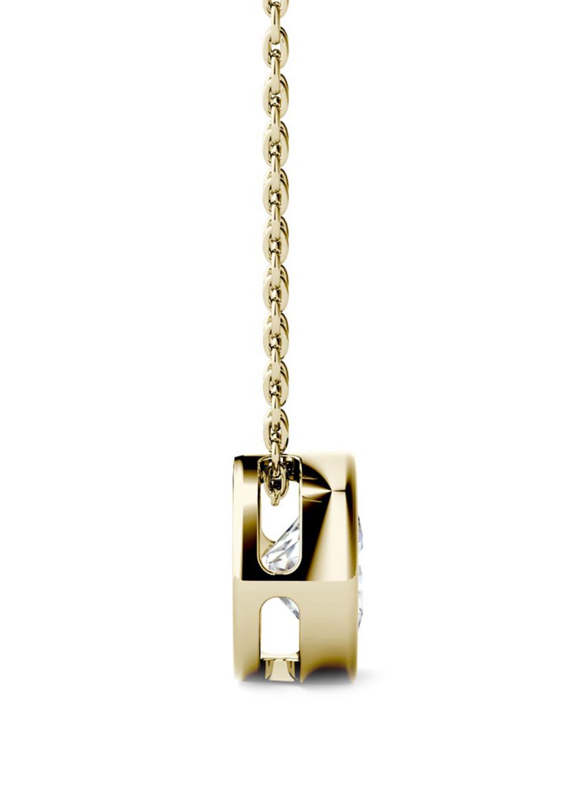 1 ct. t.w. Lab Created Moissanite Solitaire Pendant Necklace 