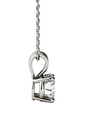 1/2 ct. t.w. Lab Created Moissanite Solitaire Pendant