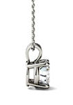 1.9 ct. t.w. Lab Created Moissanite Solitaire Pendant Necklace in 14K White Gold