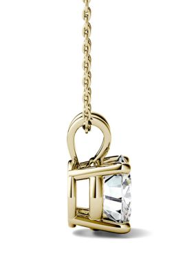  1.9 ct. t.w. Moissanite Solitaire Pendant in 14k Yellow Gold