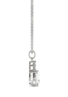 Charles & Colvard 1.79 ct. t.w. Lab Created Moissanite Cushion Drop Pendant