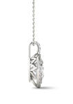 2.45 ct. t.w. Moissanite Halo Pendant Necklace in 14k Gold