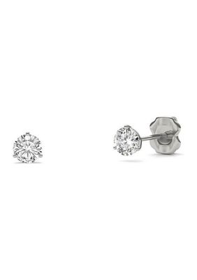 Charles & Colvard 0.46 ct. t.w. Lab Created Moissanite Martini Stud Earrings