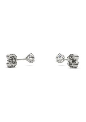 Charles & Colvard 0.46 ct. t.w. Lab Created Moissanite Martini Stud Earrings