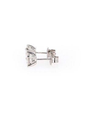 Lab Created Sterling Silver 1.20ct. tw. Moissanite Round Stud Earrings