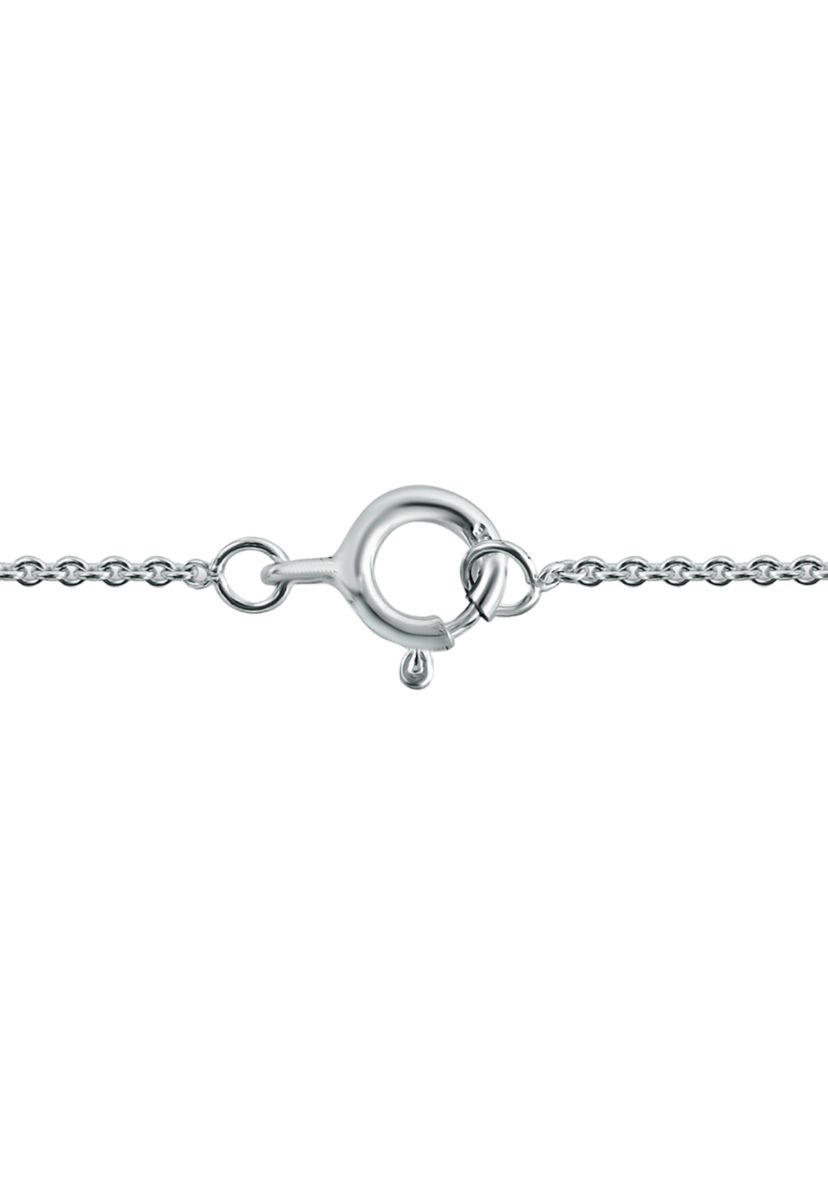 2.43 ct. t.w. London Blue Topaz and White Topaz Necklace on 18 Inch Chain, Sterling Silver