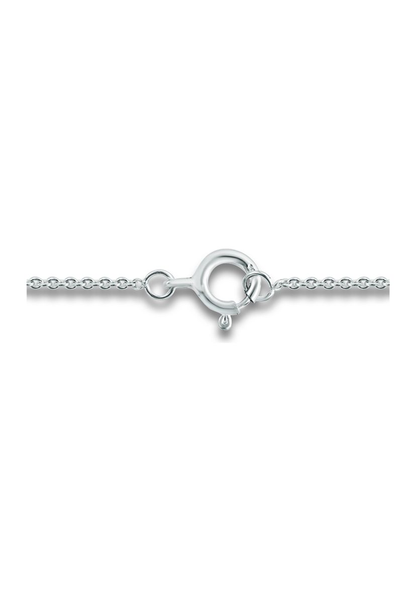 1.48 ct. t.w. Blue and White Topaz Bar Necklace, Sterling Silver