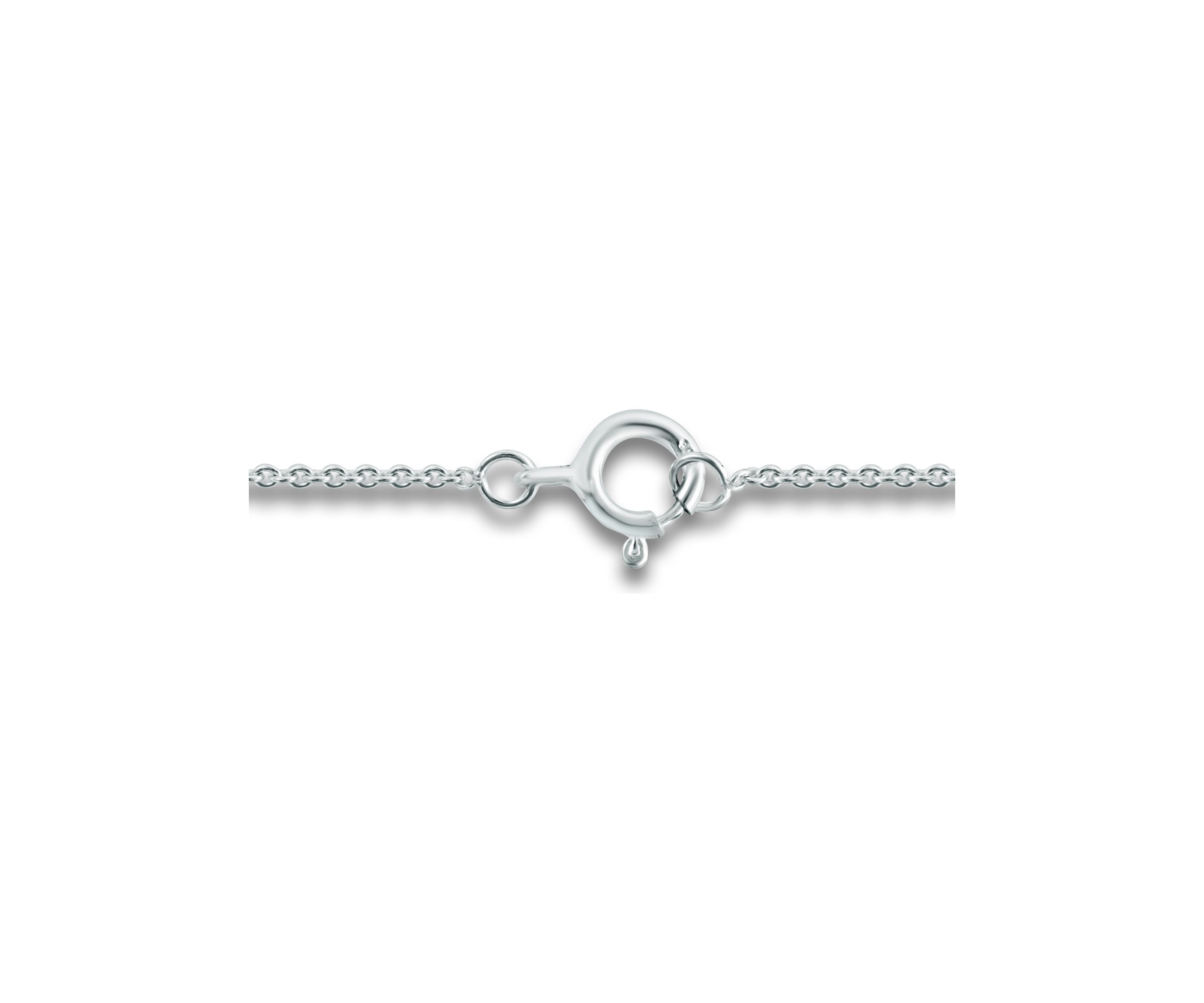 1 ct. t.w. Blue Topaz and Diamond Necklace, Sterling Silver