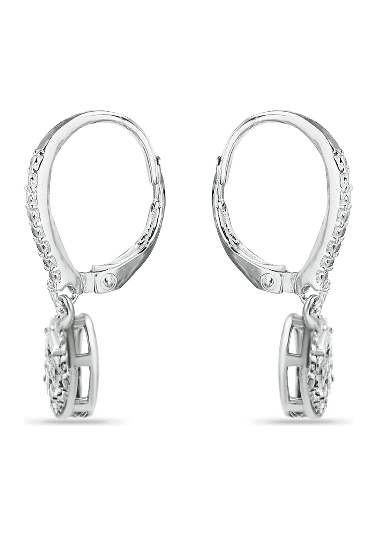 1/10 ct. t.w. Diamond Earrings in Sterling Silver