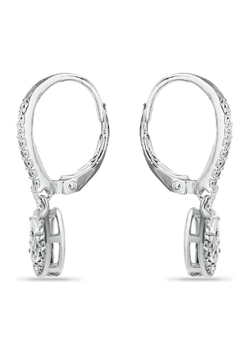 1/10 ct. t.w. Diamond Earrings in Sterling Silver