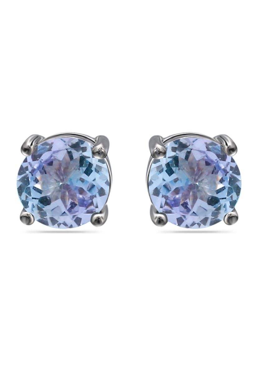 1 ct. t.w. Tanzanite Stud Earrings in Sterling Silver