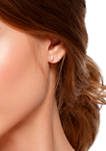 1/2 ct. t.w. Pink Tourmaline Stud Earrings, Sterling Silver