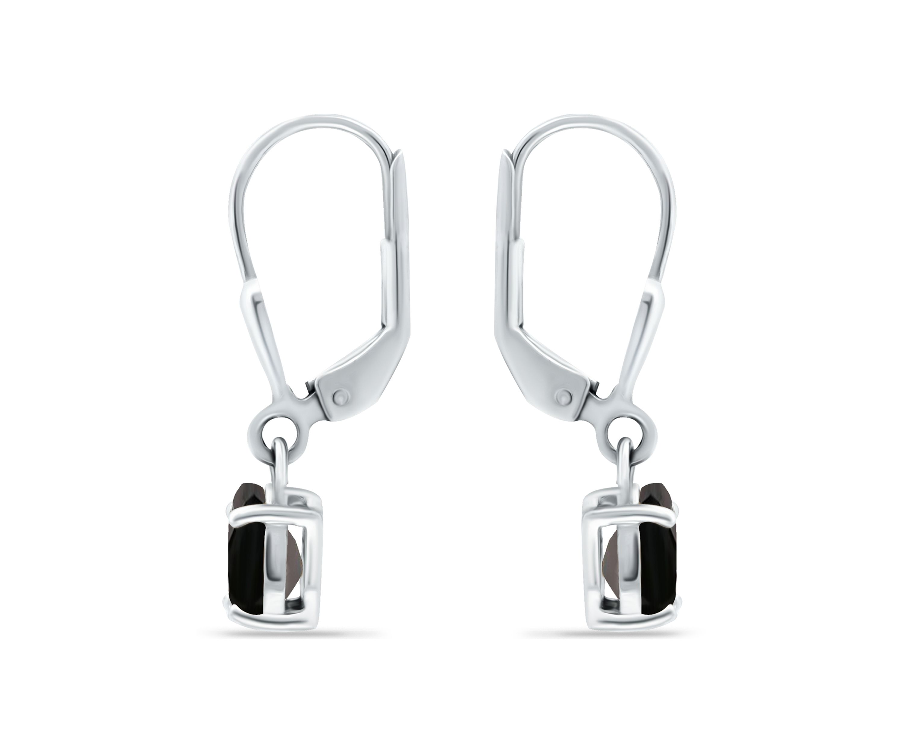 1.62 ct. t.w. Sapphire Lever Back Earrings in Sterling Silver