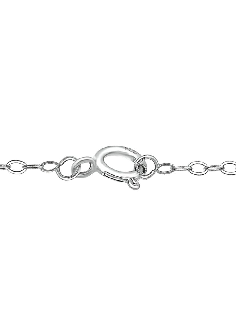 1.5 ct. t.w. Blue Topaz and Created White Sapphire Pendant on 18 Inch Chain, Sterling Silver