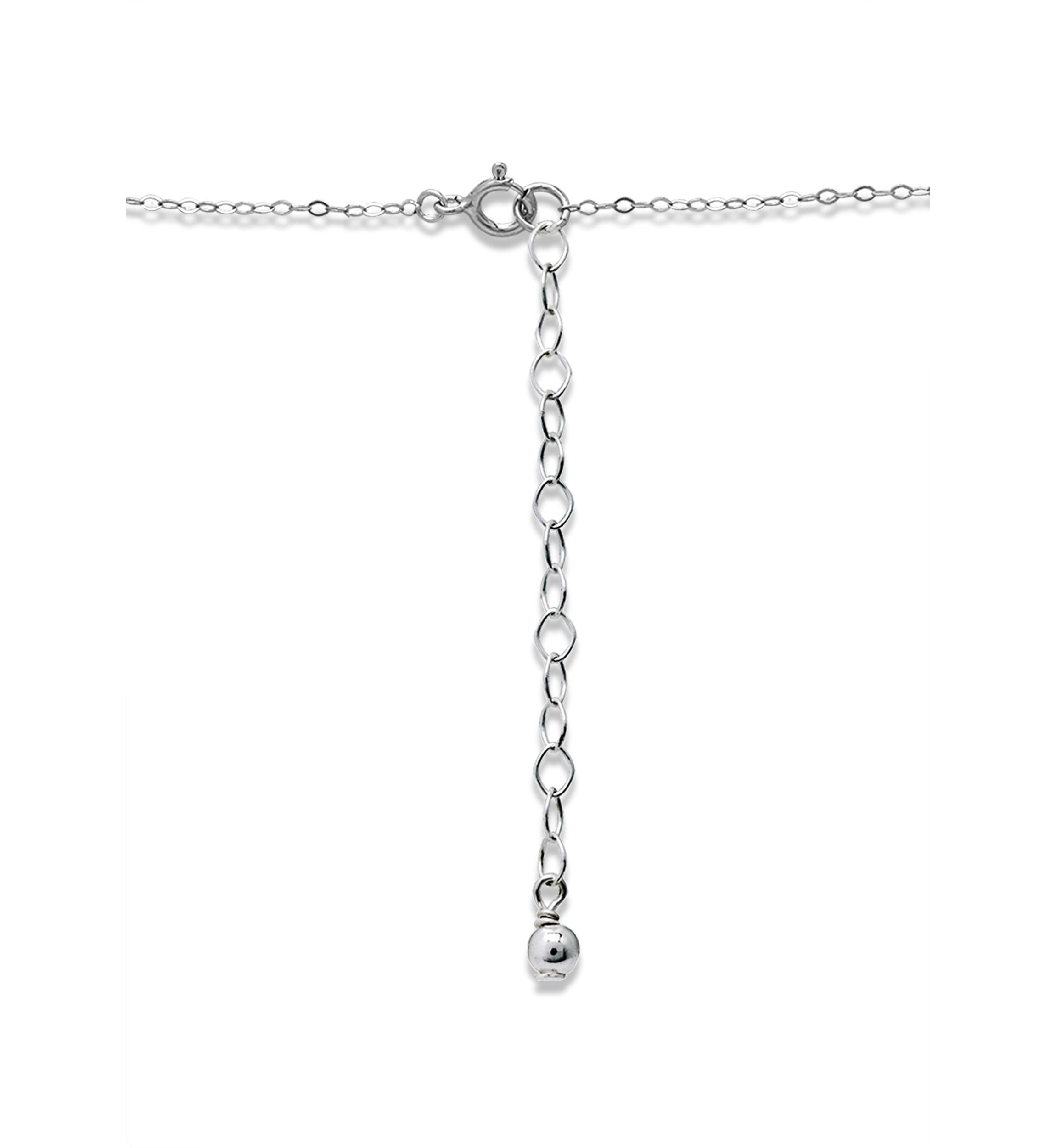 1.81 Cttw 4mm Freshwater Pearl Cubic Zirconia Marquise Shape Drop Pendant 16" with 2" Extender, Sterling Silver